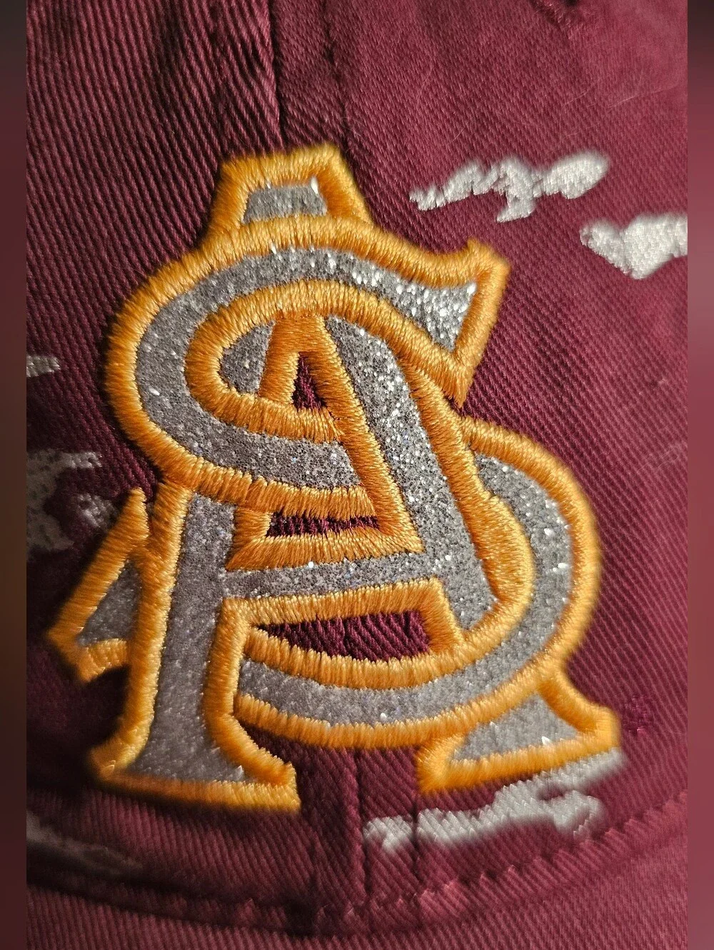 NWT Top of the World Hat with Gold Embroidered ASU Logo Camo